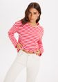 Dulce t-shirt gestreept, rose, large