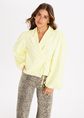 Amor blazer met overslag, lichtgeel, large