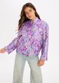 Amor bomberjack met print, lila, large
