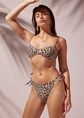 Sol bikini top leopard, bruin, large
