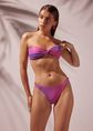 Sol bandeau bikini top, paars, large