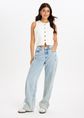 Chula two-tone jeans, blauw, used light, large