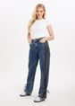 Chula two-tone jeans, blauw, used middle, large
