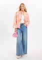 Tela jacquard jacket, oranje, large