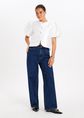 Clavo loose fit jeans, blauw, used middle, large