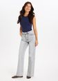 Azul straight leg jeans, grijs, used light, large