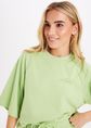 Star oversized t-shirt, lichtgroen, large