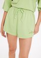 Star sweatshort met merklogo, lichtgroen, large