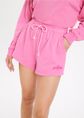 Star sweatshort met merklogo, rose, donker, large