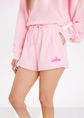 Star sweatshort met merklogo, lichtroze, large