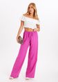 Isla wijde broek , fuchsia, large