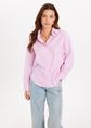 Frescada gestreepte blouse, rose, large