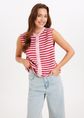 Coco mouwloos vestje, lichtroze, large