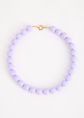 Gekleurde kralenketting, paars, licht, large