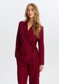 Blazer met strik, bordeaux, large