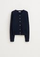 Oversized vest, donkerblauw, large