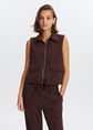 Balloon cargo gilet, donkerbruin, large